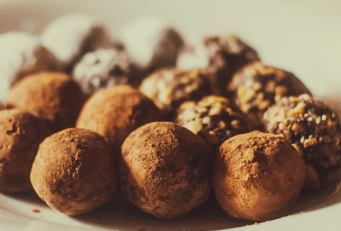 Truffes énergétiques crues