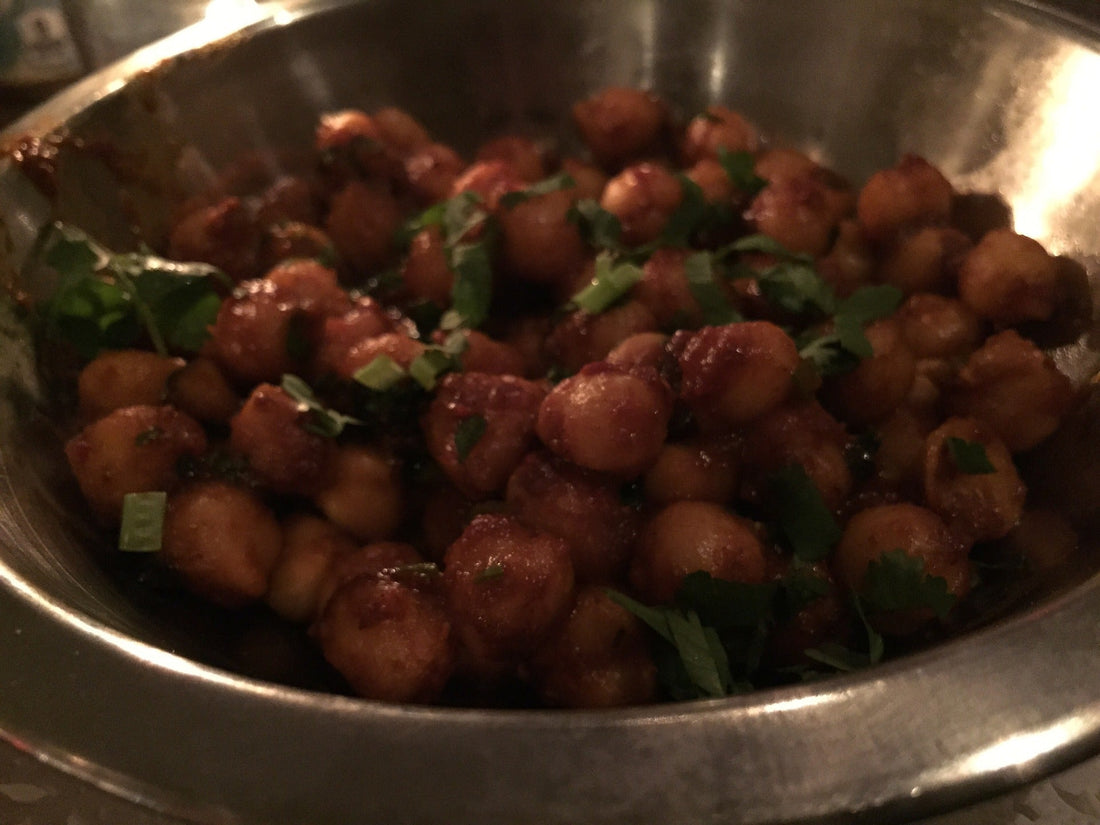 Pois chiches à l'indienne