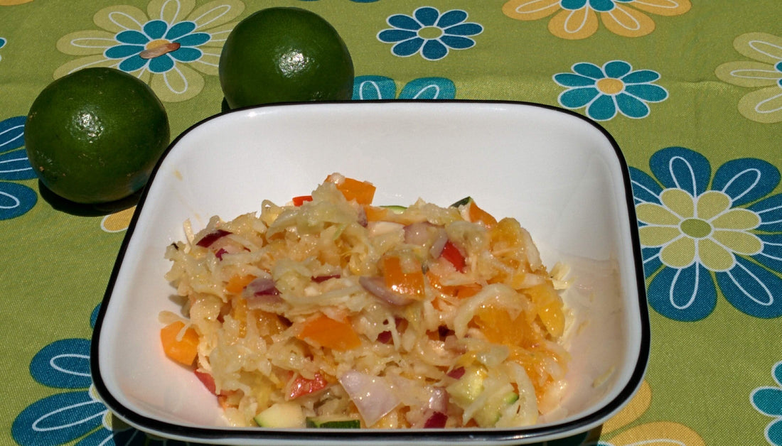 Salade de fenouil, céleri-rave et orange
