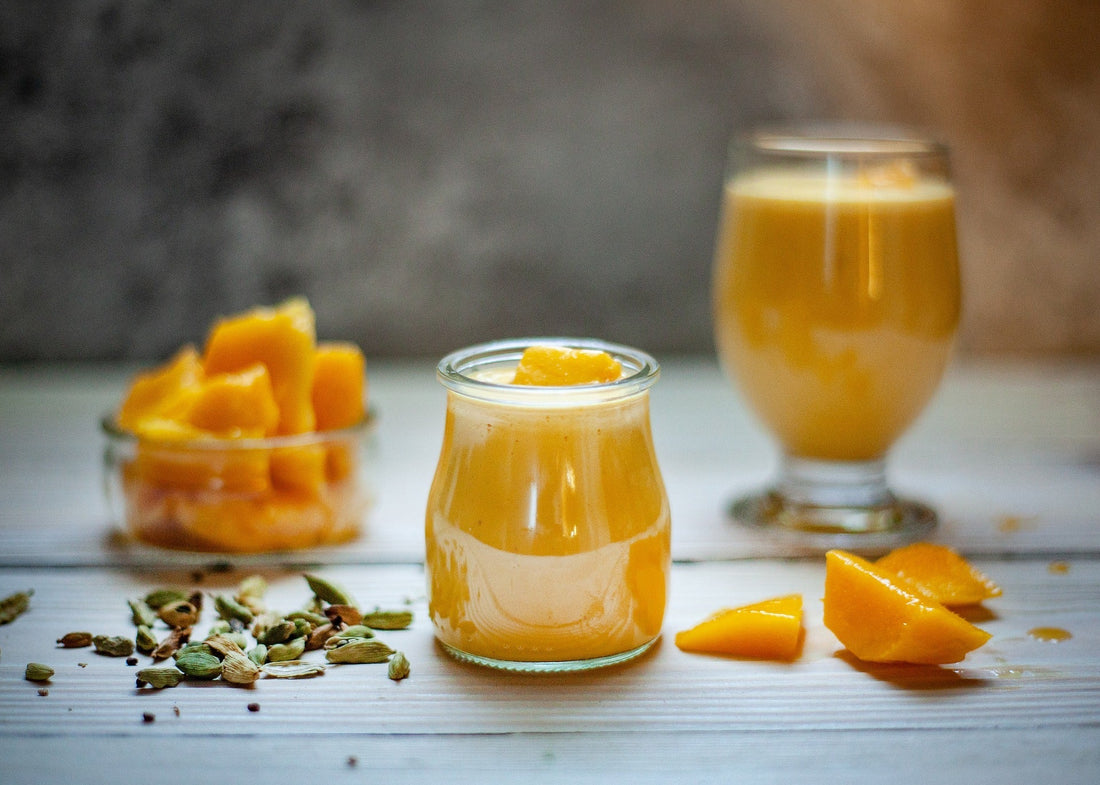 Smoothie à la mangue et noix de coco
