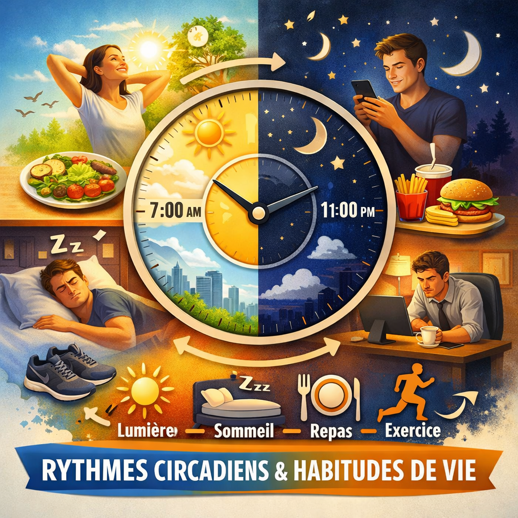 Rythmes circadiens : votre horloge interne… et comment mieux la régler (sans tout compliquer)